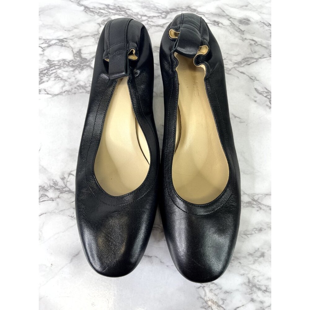Everlane Women's Black The Italian Leather Day Heel Sz 7.5 - Picture 2 of 9